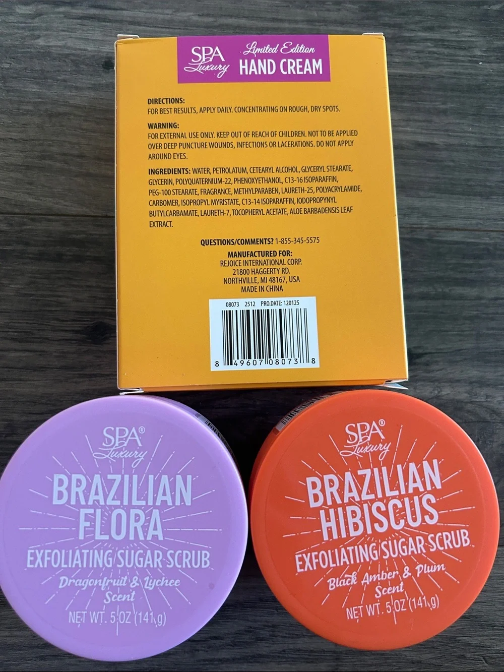 Spa Luxury Brazilian Collection Bundle NEW